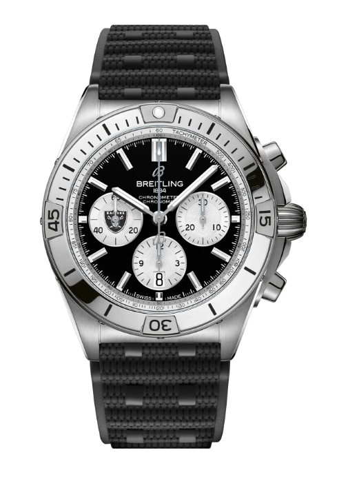 Breitling CHRONOMAT B01 42 NFL LAS VEGAS RAIDERS EDITION Replica Watch AB01342B1B1S1